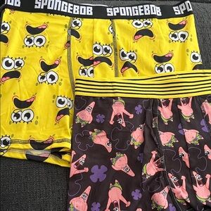 SpongeBob boys character athletic boxer briefs
